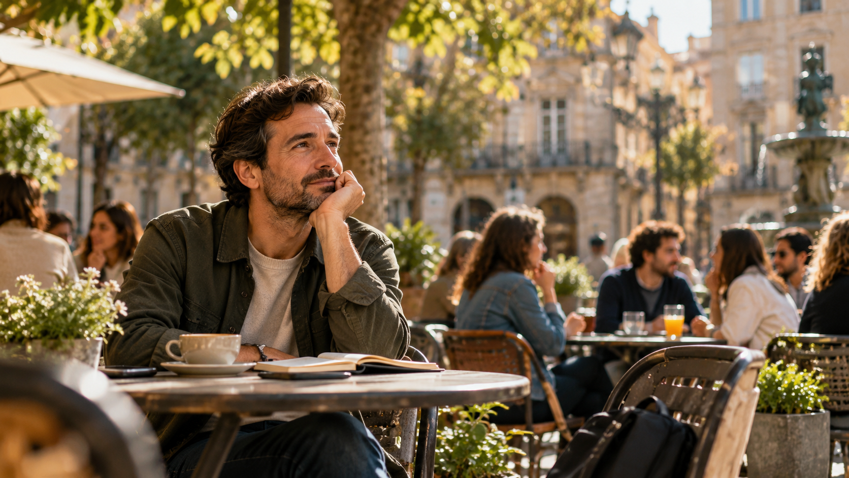 Disfrutar de un café sin compañía puede ser un pequeño placer cotidiano, aunque a veces nos preocupe más lo que pensarán los demás que la propia experiencia.